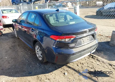 2021 Toyota Corolla Le from USA, damaged, VIN 5YFEPMAE4MP175771